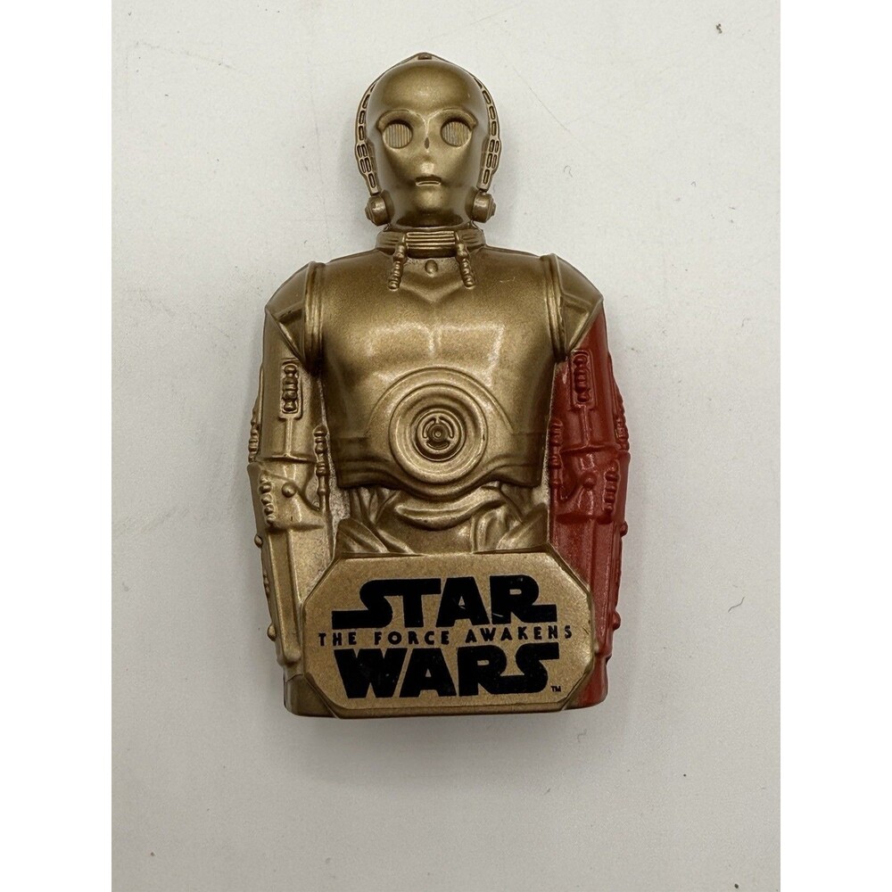 Lucas Films Star Wars The Force Awakens General Mills Cereal Toy C-3PO Viewer